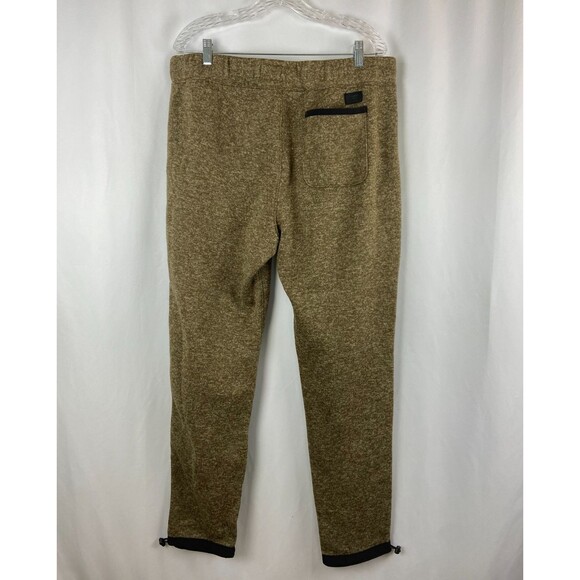 EUC Abercrombie & Fitch Men's XL Knit Sweatpants Stretch Brown Soft Fleece - Picture 2 of 11